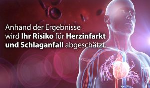 Ausschnitt eines Patienten-Informationsfilms zum Thema "Herzinfarkt- und Schlaganfall-Risiko".".