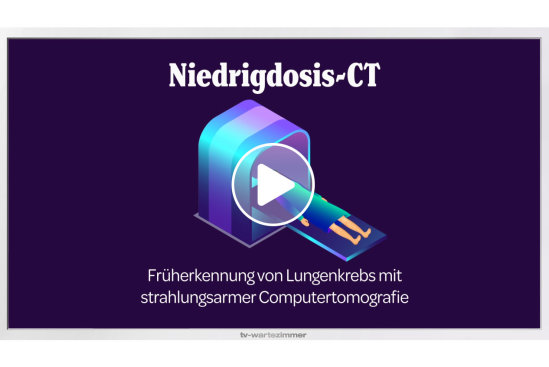 Lungenkrebsfrüherkennung mit Niedrigdosis-CT